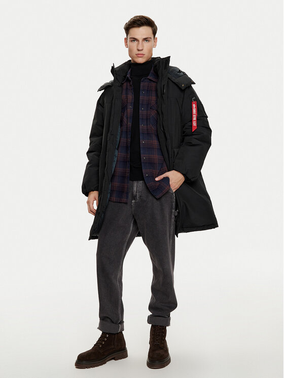 Alpha Industries Alpha Industries Hanorac 148124 Negru Regular Fit
