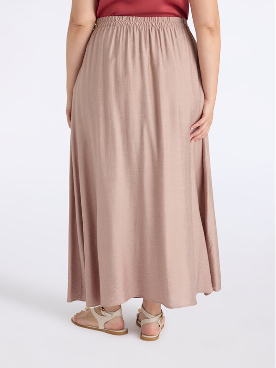 Fiorella Rubino Fiorella Rubino Gonna maxi 1045L200518N002 Crema Regular Fit