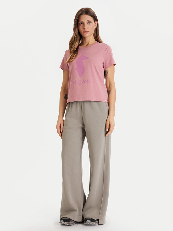 Cotopaxi Cotopaxi Тишърт Llama F25474W1529 Розов Regular Fit