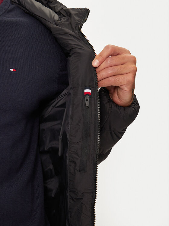 Tommy Hilfiger Tommy Hilfiger Μπουφάν χειμωνιάτικο MW0MW37257 Μαύρο Regular Fit