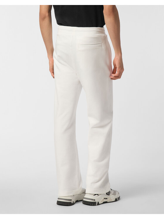 PHILIPP PLEIN PHILIPP PLEIN Spodnie dresowe 26957 Biały Jogger Fit
