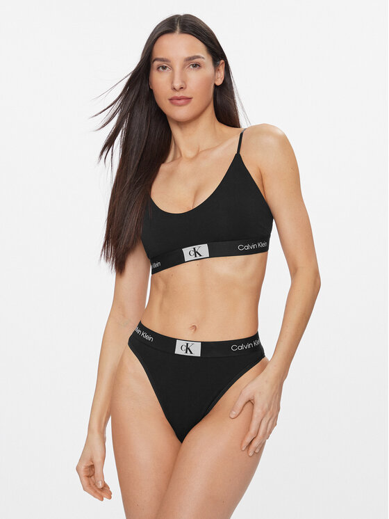 Calvin Klein Underwear Calvin Klein Underwear Brazilke High Waist Brazilian 000QF7223E Crna
