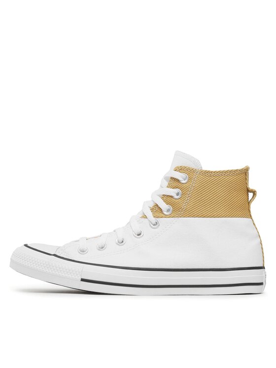 Converse Converse Plátěnky Chuck Taylor All Star Crafted Patchwork A04511C Bílá