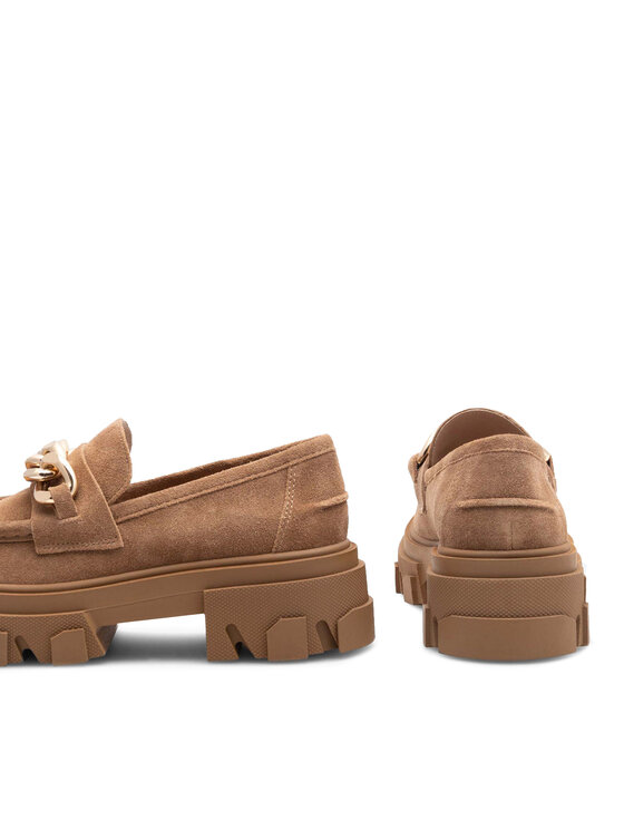 Badura Badura Loafersy SOPHIA-01 Brązowy