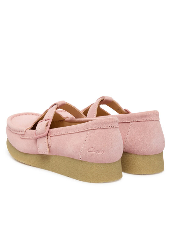 Clarks Clarks Halbschuhe WallabeeEVOBar 26184614 Rosa
