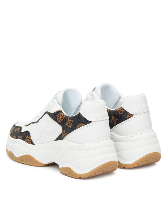 Guess Guess Sneakersy 176007 Biela