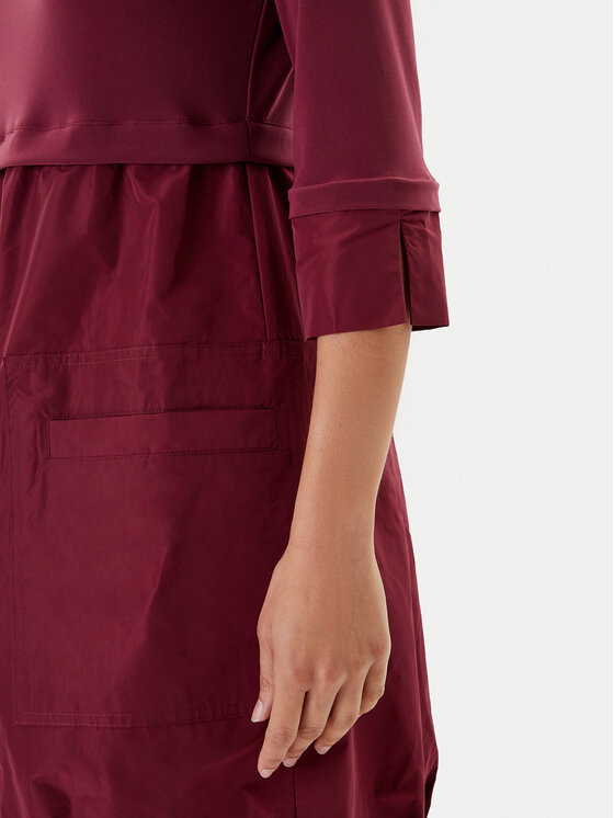 Joseph Ribkoff Joseph Ribkoff Vsakodnevna obleka 173444F25 Bordo rdeča Regular Fit