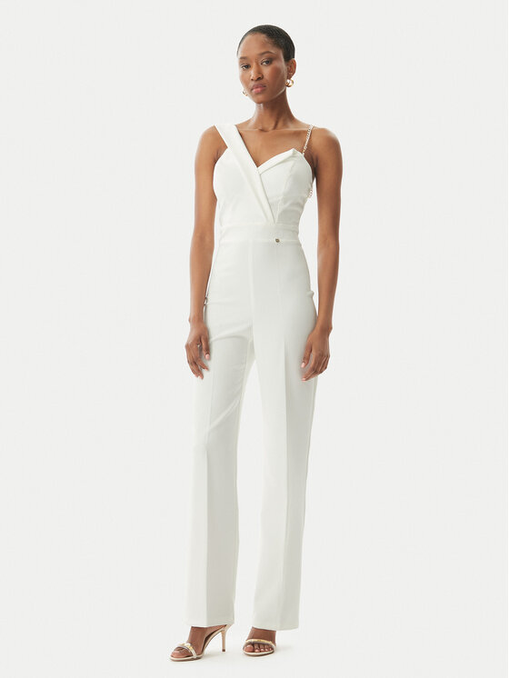 Rinascimento Rinascimento Jumpsuit CFC0019922002 Bianco Regular Fit