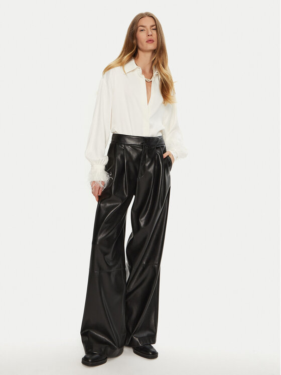 ACCESS FASHION ACCESS FASHION Srajca 44-7044-198 Bela Relaxed Fit