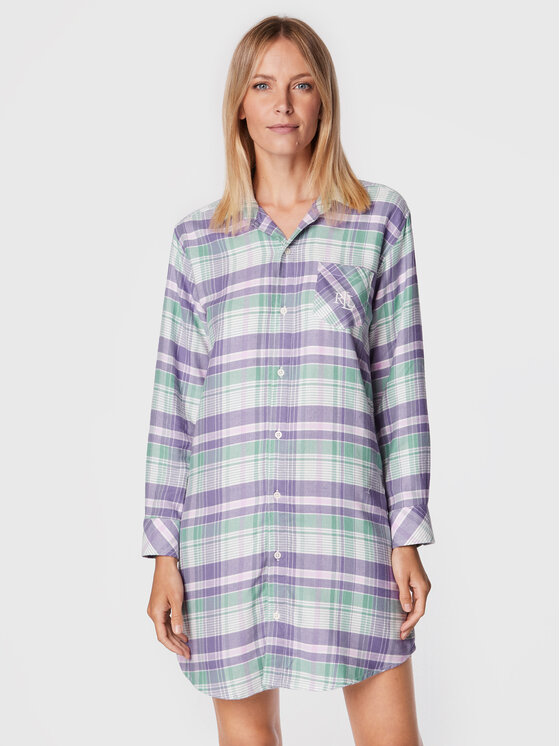Lauren Ralph Lauren Camicia da notte ILN32195 Multicolore Regular Fit Modivo