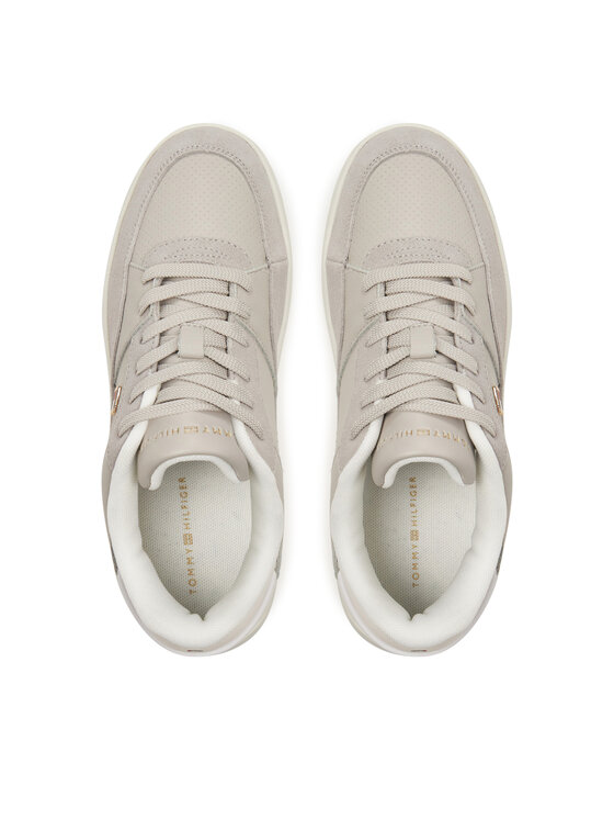 Tommy Hilfiger Tommy Hilfiger Сникърси Essent Basket FW0FW08615 Сив
