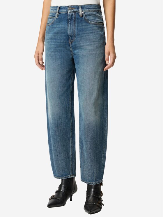PINKO PINKO Jeansy Estelle egg soft ocean denim Modrá Regular Fit