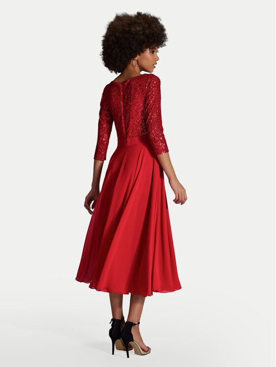 Swing Swing Cocktail obleka 5AH21600 Rdeča Regular Fit