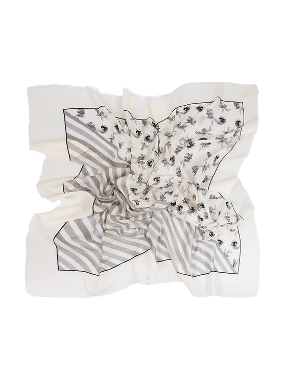 ALLORA BE UNIQUE ALLORA BE UNIQUE Foulard 100% wool Écru