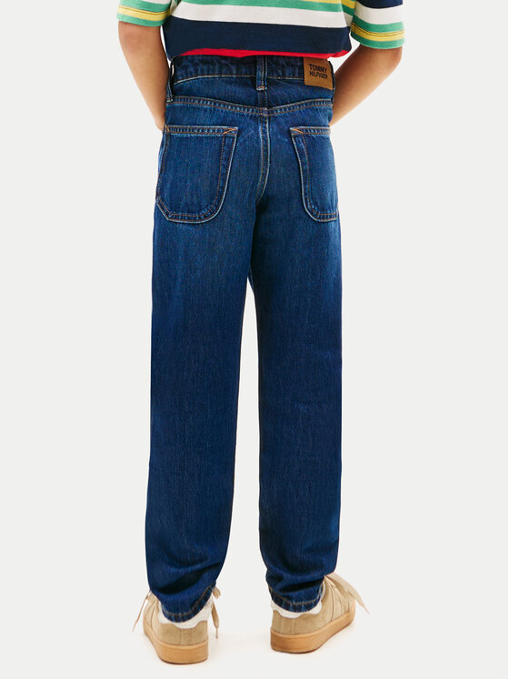 Tommy Hilfiger Tommy Hilfiger Τζιν KB0KB10399 Σκούρο μπλε Regular Fit