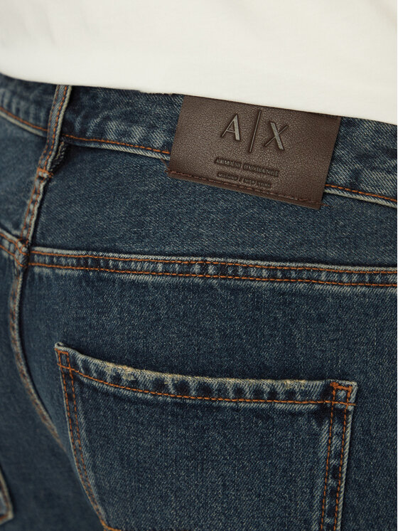 Armani Exchange Armani Exchange Jeansy XM000049 AF24460 MB001 Tmavomodrá Slim Fit
