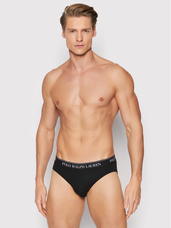 Polo Ralph Lauren Polo Ralph Lauren Set di 3 slip 714835884002 Nero