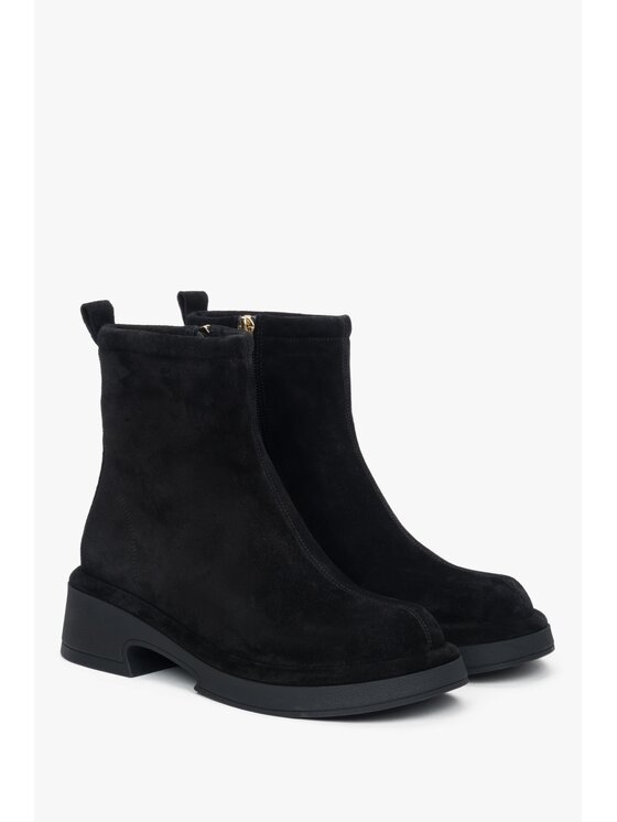 Estro Estro Členková obuv ER00118227 Čierna