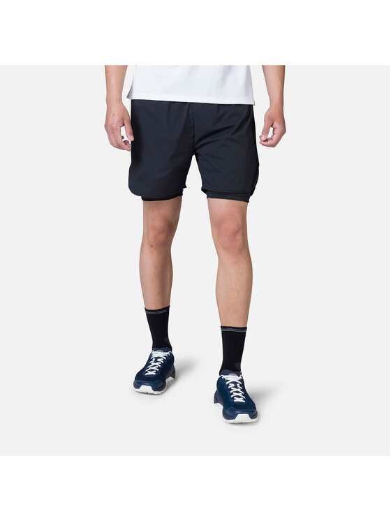 Rossignol Rossignol Szorty sportowe Active 2In1 Short Czarny Regular Fit