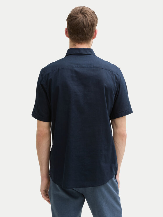 Tom Tailor Tom Tailor Košile 1045098 Tmavomodrá Regular Fit