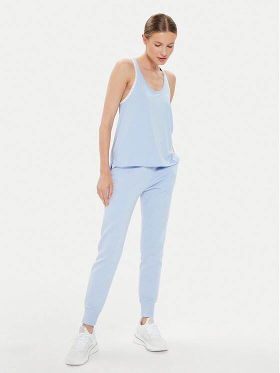 Under Armour Under Armour Долнище анцуг Ua Rival Fleece Jogger 1379438-539 Син Loose Fit