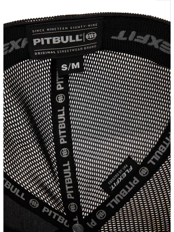 PITBULL PITBULL Czapka z daszkiem Czapka Full Cap Mesh IRIDESCENT S/M Czarny