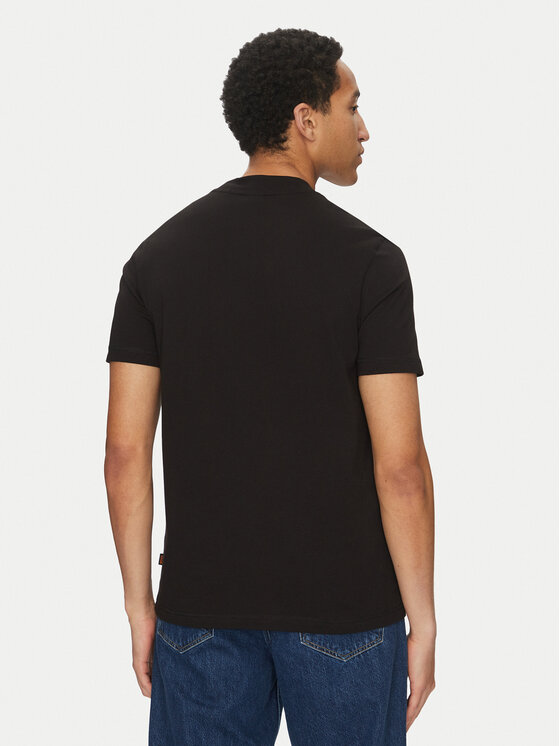 BOSS BOSS T-Shirt Te_Bossfish 50539196 Czarny Regular Fit