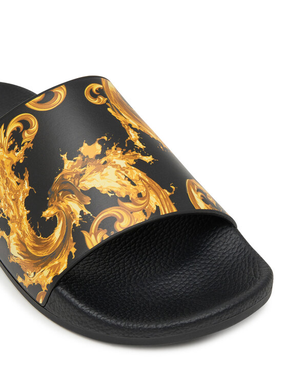 Versace Jeans Couture Versace Jeans Couture Nazouváky 80VA3SQ3 ZS365 G89 Černá