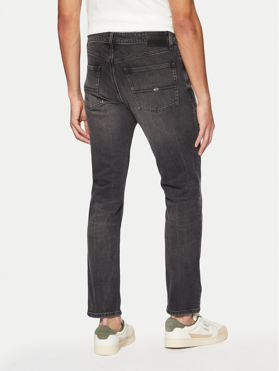 Tommy Jeans Tommy Jeans Traperice Scanton DM0DM20557 Crna Slim Fit