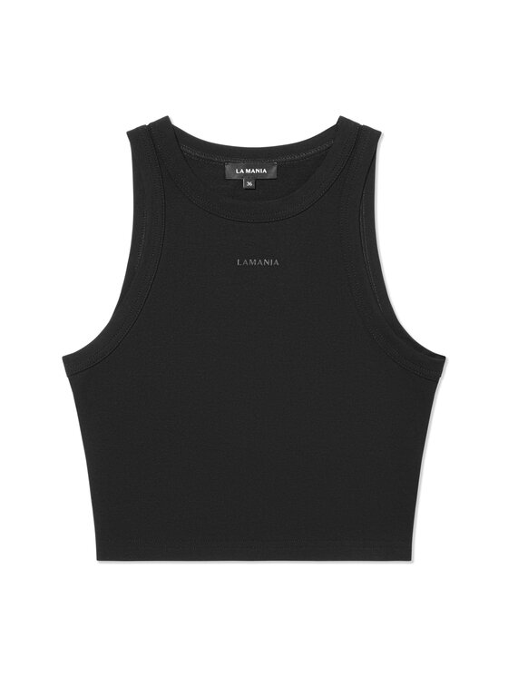 La Mania La Mania Top SERENO Nero Classic Fit