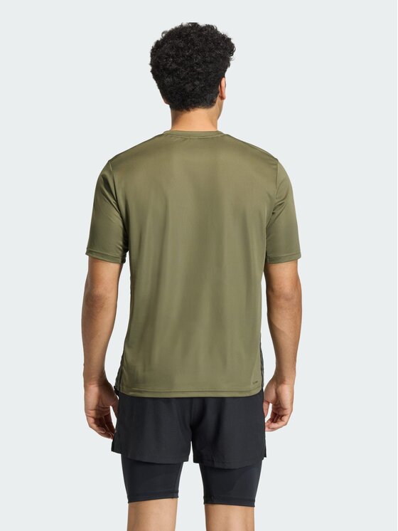 adidas adidas Koszulka techniczna 158824 Zielony Regular Fit