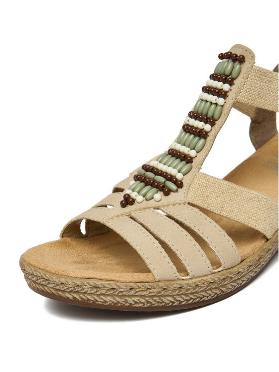 Rieker Rieker Sandalen CEO-V2451-62 Beige