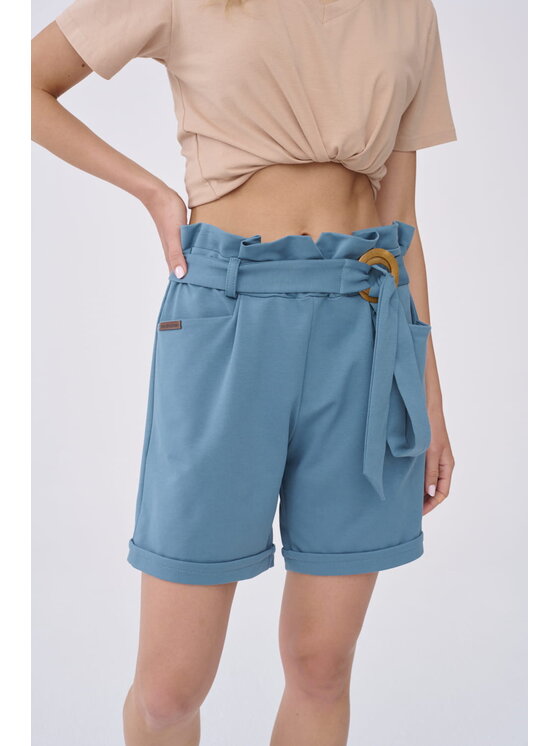 blue shadow blue shadow Szorty Ashake BS Niebieski Standard Fit