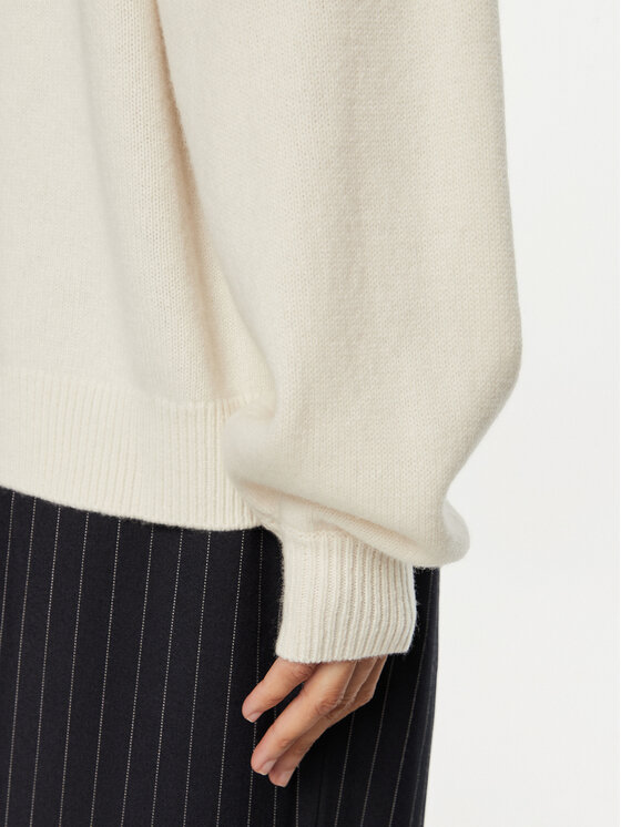 Gestuz Gestuz Bluză cu gât Manzi 10909328 Bej Loose Fit