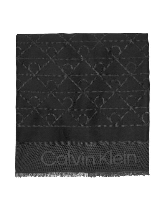 Calvin Klein Calvin Klein Бандана Emblem Aop Tonal LV04D8063G Черен