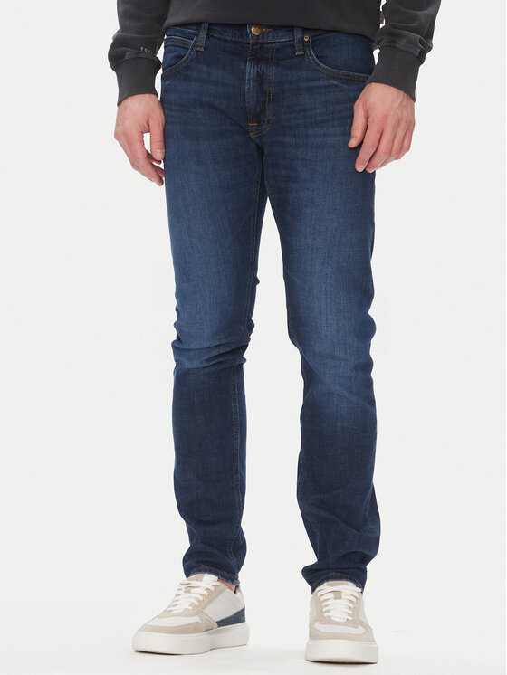 Lee Jeans Luke 112365111 Blu scuro Super Slim Fit, taglia : 30_30