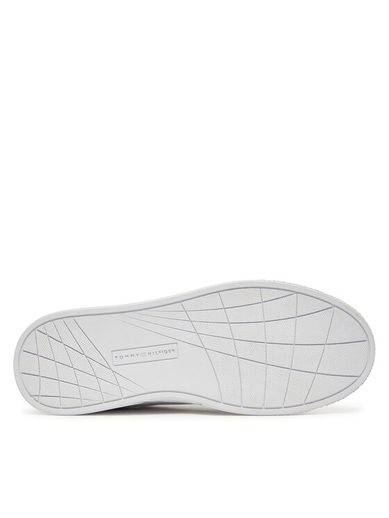 Tommy Hilfiger Tommy Hilfiger Sneakersy Sporty Sneaker FW0FW08899 Biały