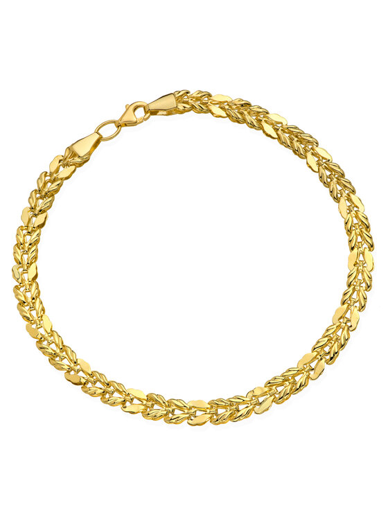 Fugart Fugart Bransoletka Bransoletka z żółtego złota FUG2-25-B00512-2 Złoty
