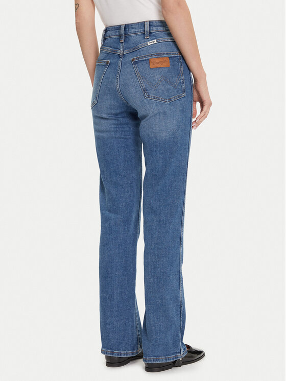 Wrangler Wrangler Džínsy Cowboy 112371166 Modrá Straight Fit