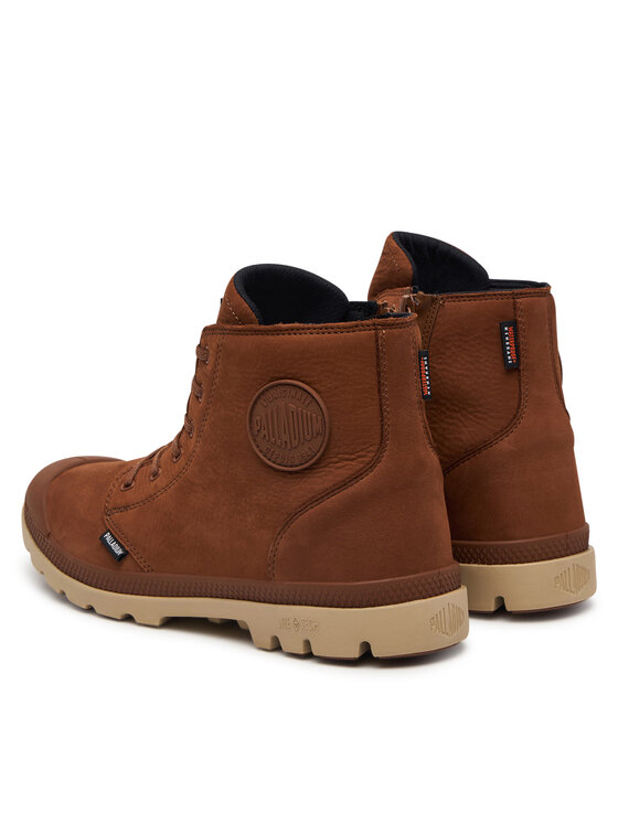 Palladium Palladium Туристически oбувки Pampa Lite+ Zip Wp+ 79577-210-M Кафяв
