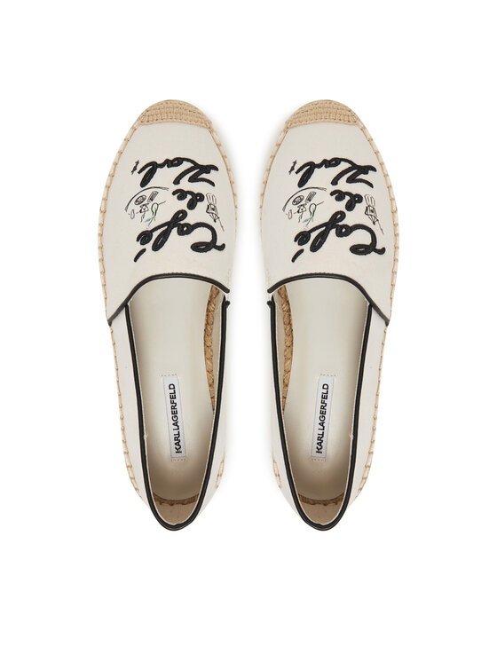 KARL LAGERFELD KARL LAGERFELD Espadrile KL81125 Alb