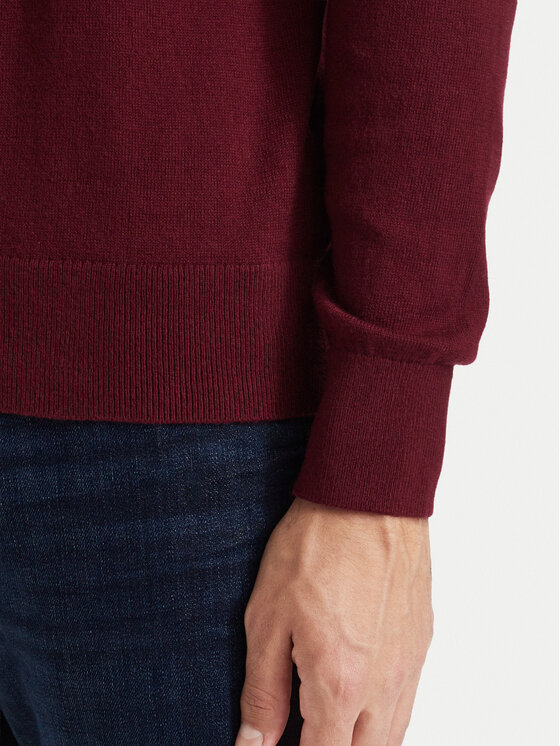 Tommy Hilfiger Tommy Hilfiger Džemperis MW0MW36519 Bordo Regular Fit