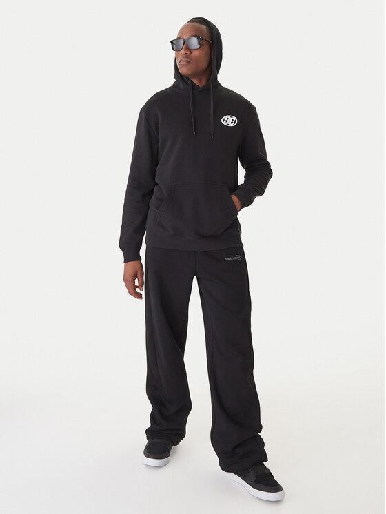 DC DC Felpa EDYSF03256 Nero Regular Fit