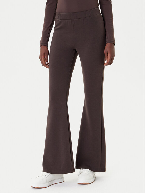 ONLY Colanți Scarlet 15357949 Maro Flared Fit