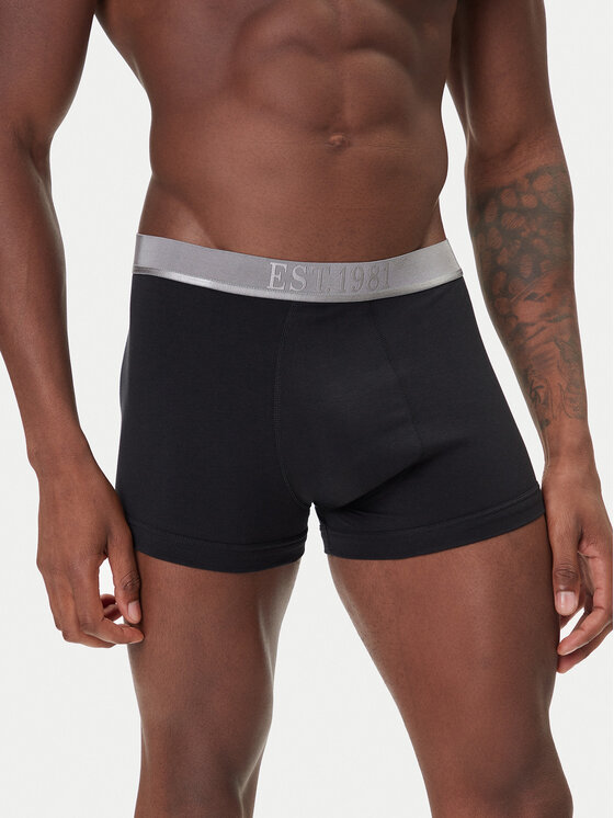 Emporio Armani Underwear Emporio Armani Underwear Komplektas: 3 poros trumpikių EM000259 AF10780 MC061 Juoda