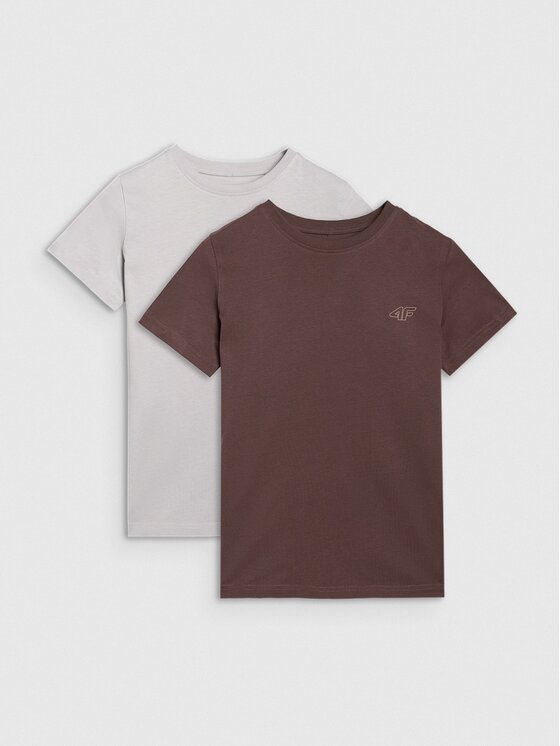 4F 4F T-shirt 4FJRAW25TTSHU3157-90S Multicolore Regular Fit