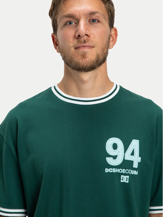 DC Shoes DC Shoes T-shirt Skateball Jersey EDYKT03542 Verde Regular Fit