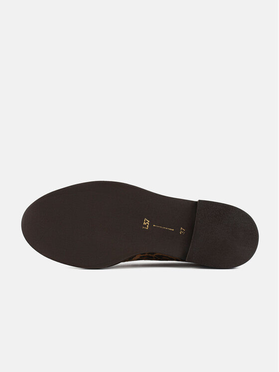 L37 L37 Mokasyny MOONWALK MOCASSIN Brązowy