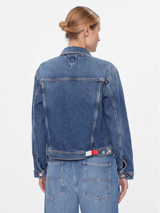 Tommy Jeans Tommy Jeans Τζιν μπουφάν DW0DW16986 Μπλε Mom Fit