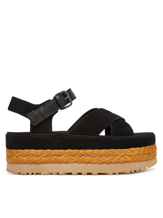 Ugg Ugg Espadrilles W Aubrey Ankle Strap 1167471 Fekete